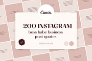 Canva Girl Boss Business Quotes, an Arts & Entertainment Photo by Alice Store (Thumbnail 1 of 7)
