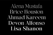 Averie Brenton - Serif Font Family, a Serif Font by Grezline Studio (Thumbnail 3 of 12)