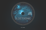 Galaxy CD Cover Artwork Template #1, a Marketing Template by Kolosjoki (Thumbnail 3 of 7)
