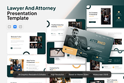 Attorned Lawyer and Attorney Keynote, a Presentation Template by Annora Studio (Thumbnail 1 of 5)