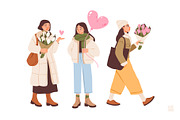 Cute Valentine’s Day People, a Person Illustration by vik.stock (Thumbnail 5 of 7)