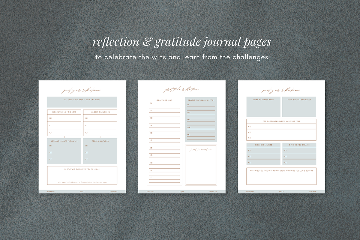 2024 Journal Planner Canva Template, a Design Template by Studio Soluna (Photo 14 of 14)