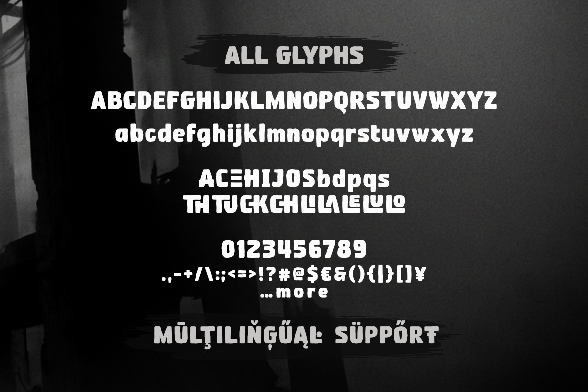 Thond Pachem - Game Display Font, a Sans Serif Font by twinstd (Photo 9 of 10)