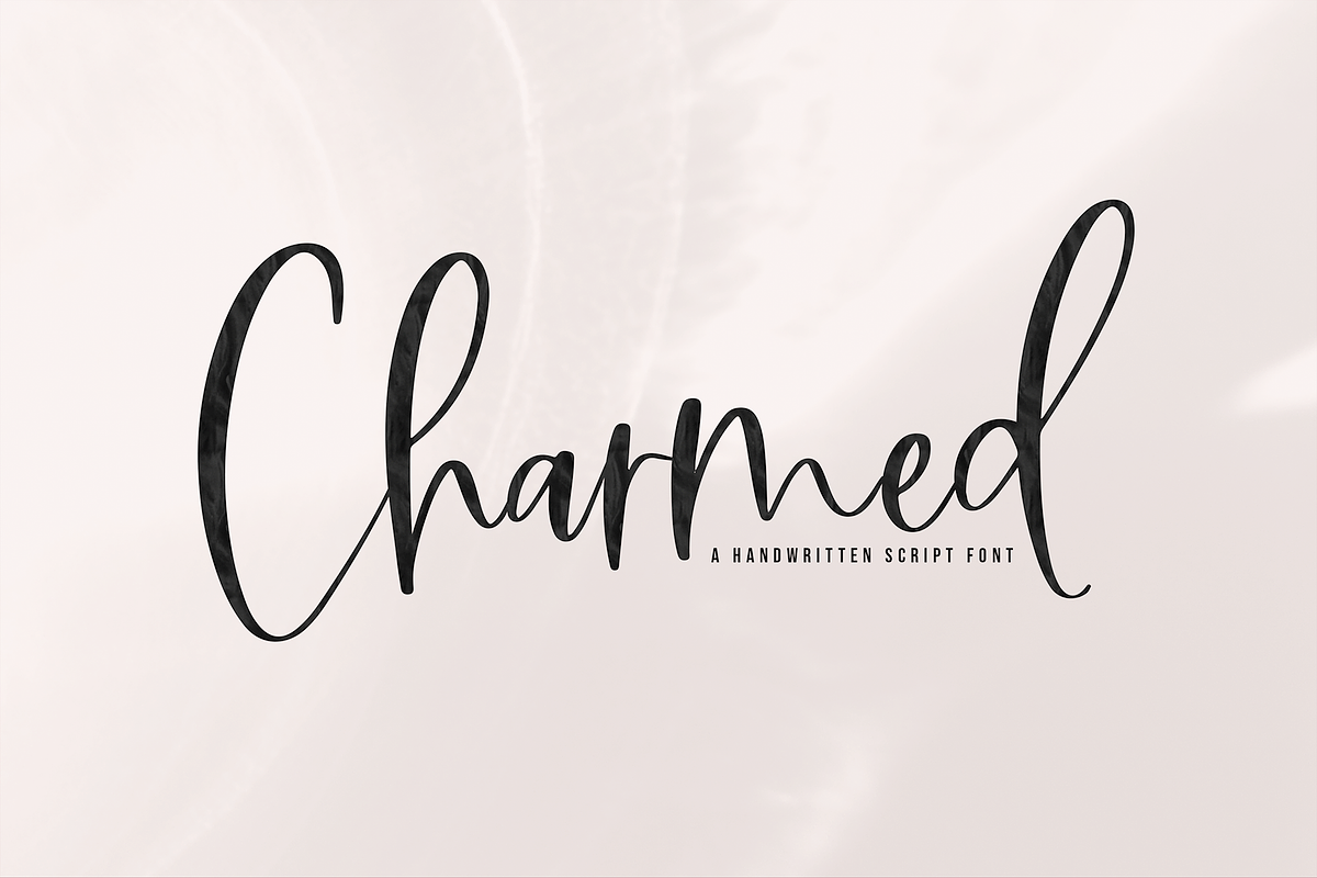 Charmed | Handwritten Script Font