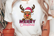 Merry Christmas Holiday reindeer PNG, an Illustration by Libby Wishes (Thumbnail 6 of 8)
