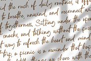 Casual Handwriting Font - Belarista, a Font by Novitype (Thumbnail 12 of 12)