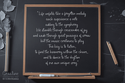 Geraline Font, a Handwritten Font by Letterhanna Studio (Thumbnail 5 of 10)