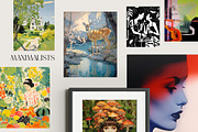 Maximalist Posters Wall Art Gallery, a Graphic by SunnyAfternoons (Thumbnail 11 of 11)