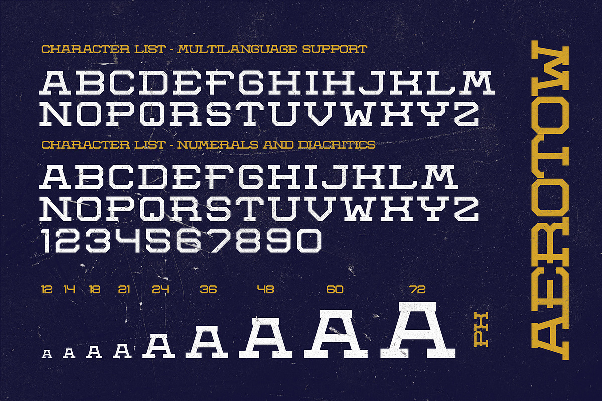 Aerotow Font, a Slab Serif Font by LeoSupply.co (Photo 4 of 8)