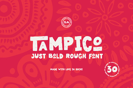 Tampico Typeface, a Handwritten Font by Artcoast Std.