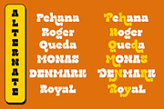 Ratego Vintage Slab Serif Font, a Serif Font by RantautypeStudio (Thumbnail 10 of 15)