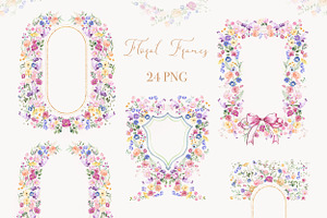 BLOOM Floral Wedding Set Wildflowers