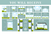 Green Etsy Listing Templates, a Branding & Logo Template by SunshineStudioBoutique (Thumbnail 3 of 7)