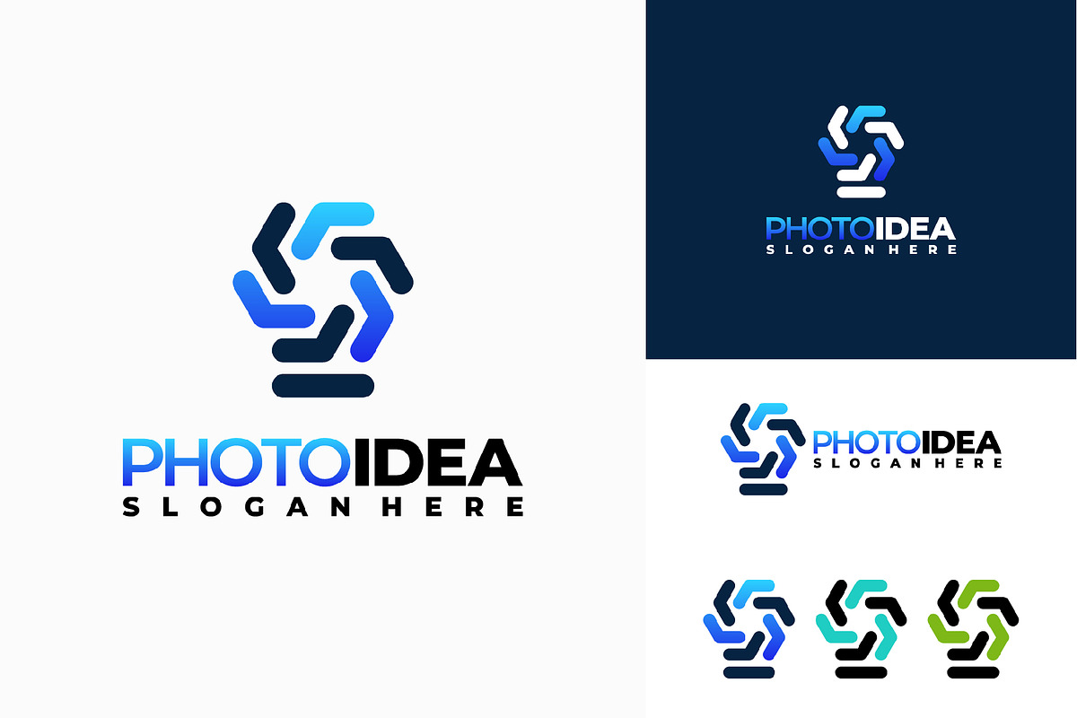Set of Photography Idea logo designs, a Branding & Logo Template by Lucky Creative (Photo 2 of 5)