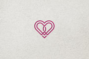 Minimalist Modern Love Logo, a Branding & Logo Template by Luxury Logos (Thumbnail 4 of 4)