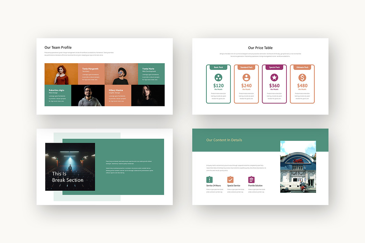 Quma : Entertainment Google Slides, a Presentation Template by Punkl Camp (Photo 5 of 16)
