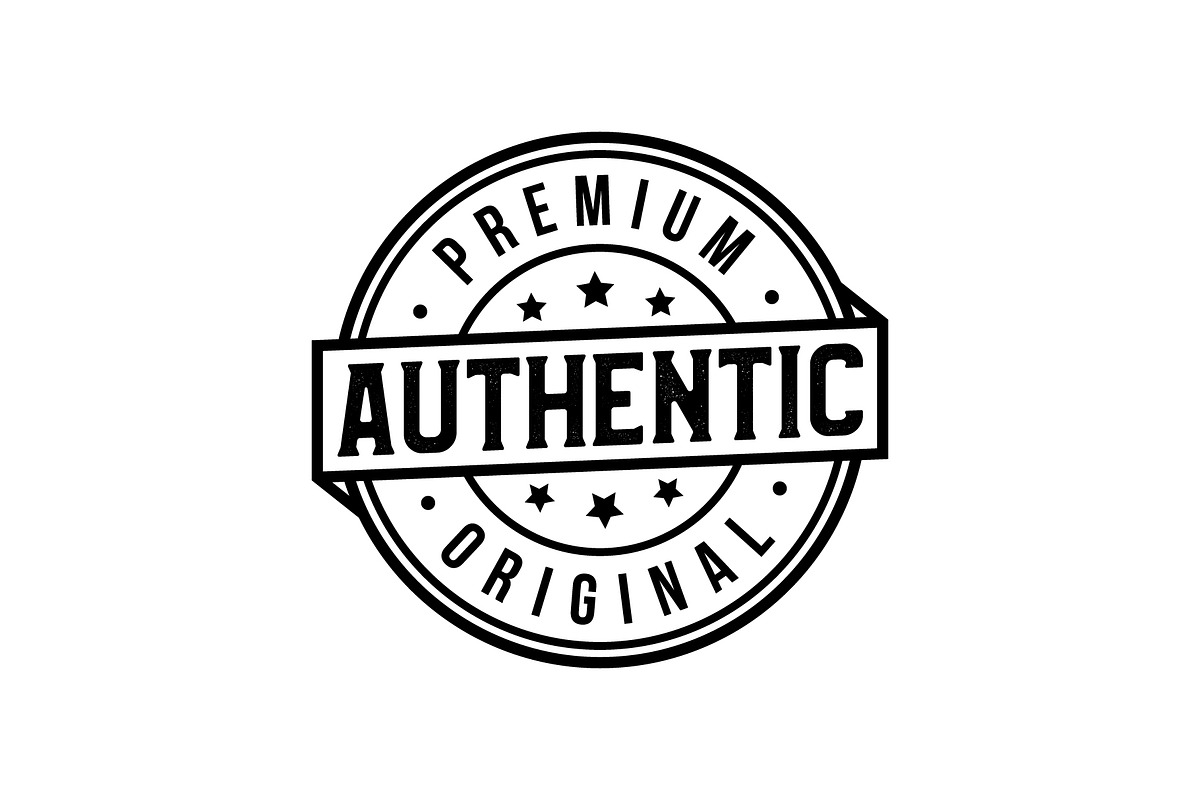 Authentic Stamp Emblem Logo, a Branding & Logo Template by zdson (Photo 1 of 2)