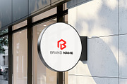 Modern Red Geometric B Letter Logo, a Branding & Logo Template by HueNestify (Thumbnail 3 of 3)