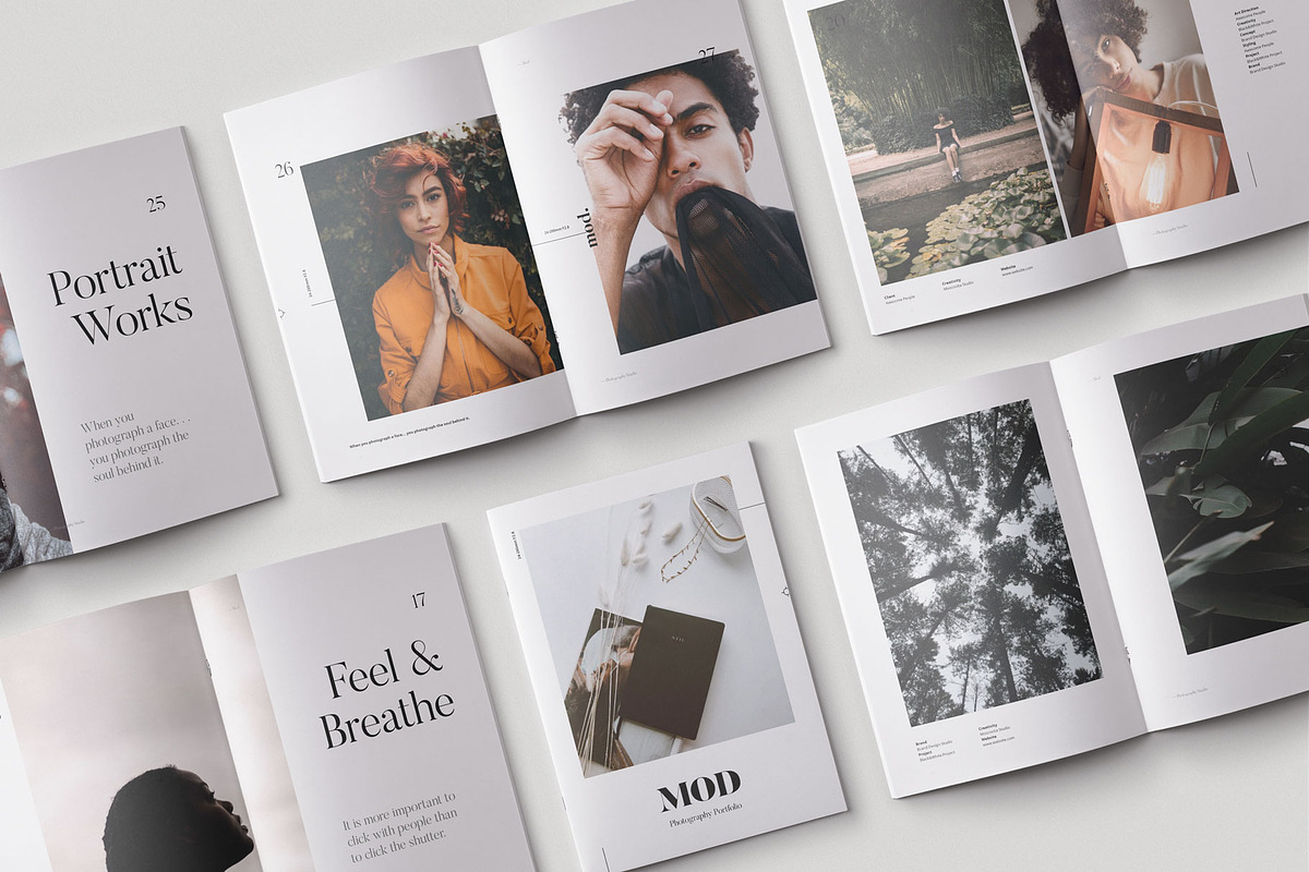 Mod Portfolio, a Brochure Template by Moscovita Studio (Photo 10 of 18)