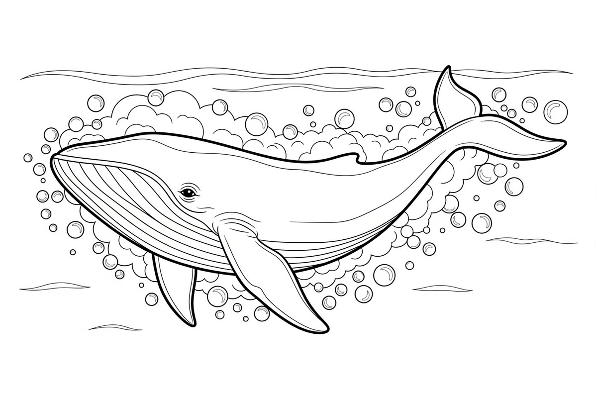 Whale Line Art Vector Bundle, an Illustration by yasushie (Photo 28 of 51)
