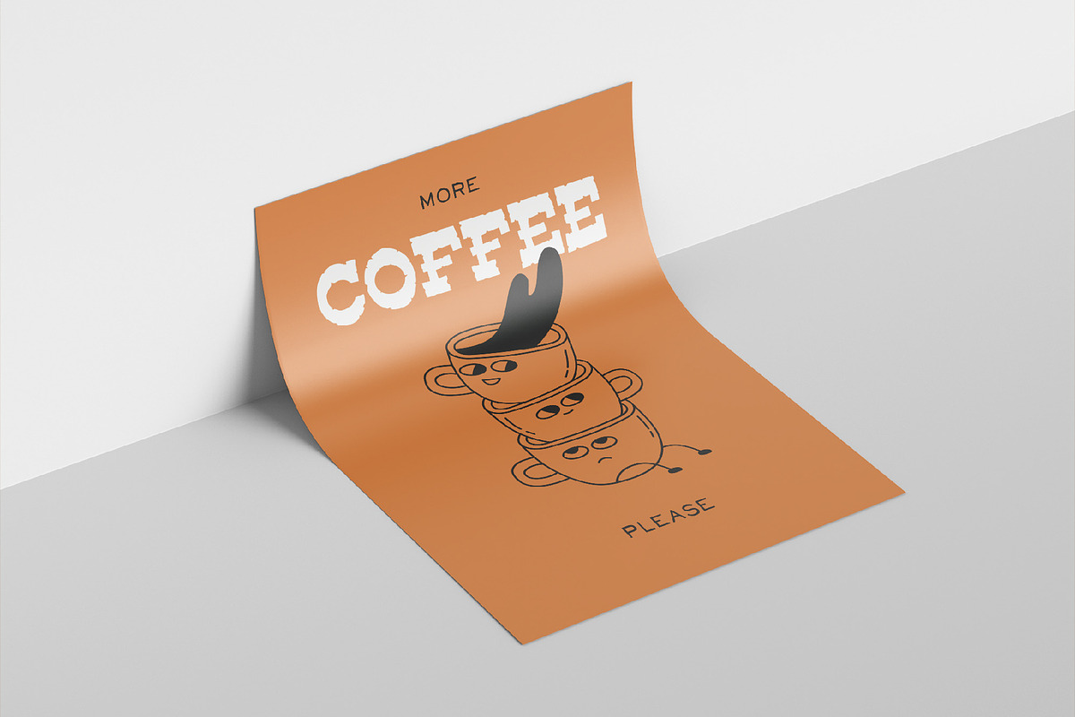 Coffee Break | Graphic collection, an Illustration by katieromanoff_art (Photo 3 of 9)