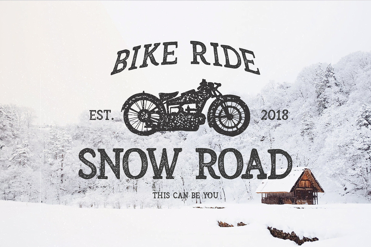 Arber Vintage font preview 5