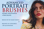 Portrait Brushes, a Brush Add-On by vurdembrushes (Thumbnail 1 of 3)