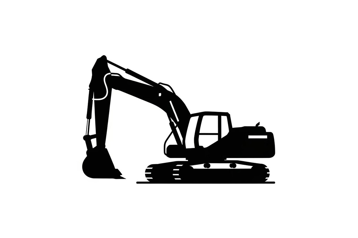 Excavator Construction Vector Bundle, an Illustration by Amazin_art (Photo 6 of 51)