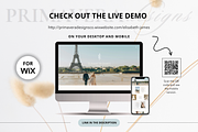 Wix Photography Website Template, a Wix Template by Primavera Studio Design (Thumbnail 5 of 8)