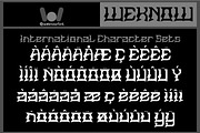 Black Jacket font, a Font by weknow (Thumbnail 8 of 8)