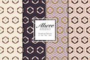 Japanese Seamless Pattern Set, a Pattern Graphic by Alwee Studio (Thumbnail 1 of 10)