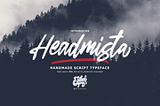 Headmista - Handmade Script, a Script Font by tebaltipislab (Thumbnail 1 of 10)