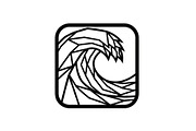 Abstract Wave Liquid Line Art, an Illustration by Gfx_Store (Thumbnail 9 of 11)