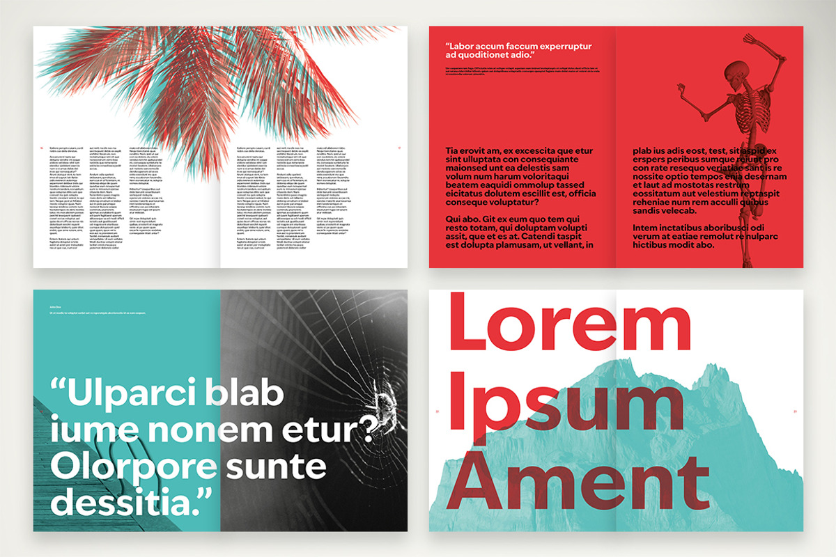 Bold and Modern Aesthetic Magazine, a Print Template by McLittle Stock (Photo 4 of 5)