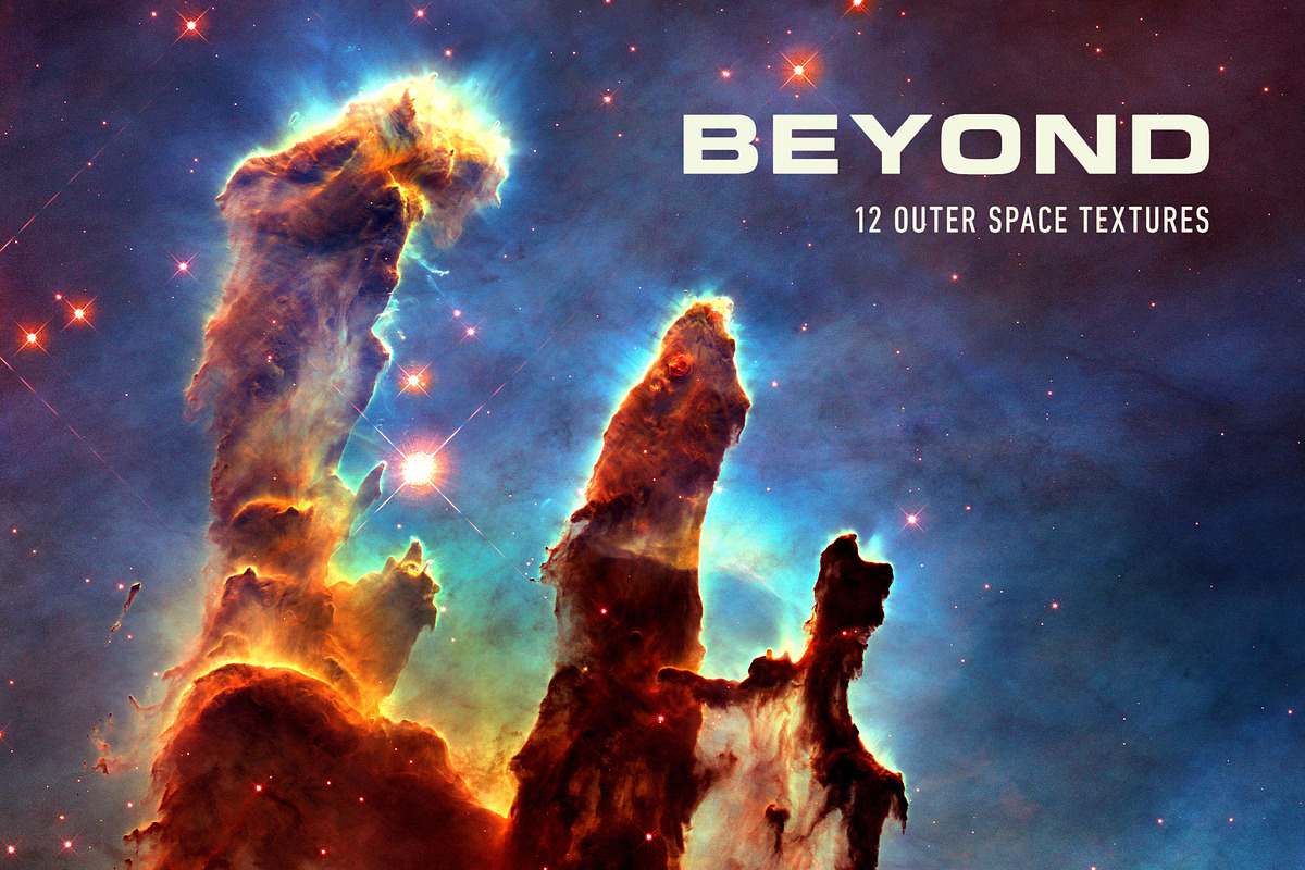 Beyond: 12 Outer Space Textures, a Texture Graphic by Chroma Supply