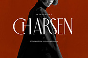 Charsen - Branding Typeface, a Serif Font by Tammami (Thumbnail 1 of 9)