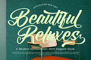 Beautiful Reluxes Modern Elegant, a Handwritten Font by operatype.co (Thumbnail 1 of 10)