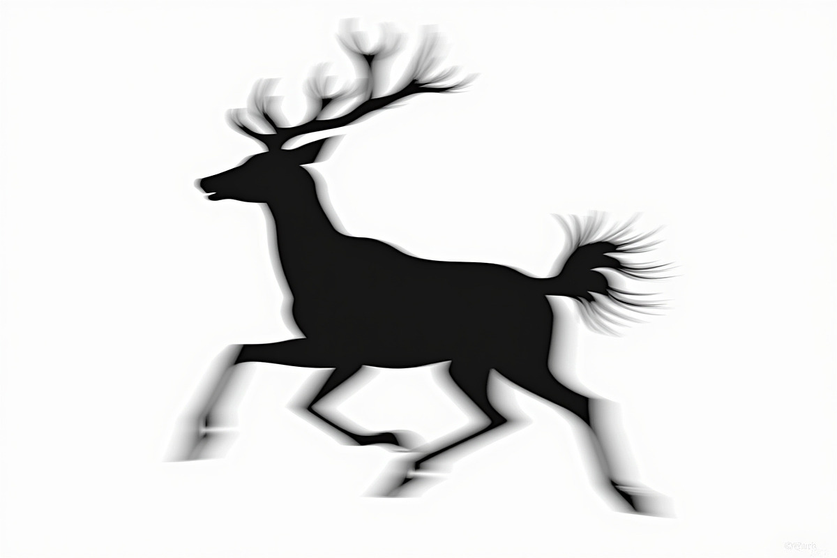 Majestic Deer Antler Collection, an Illustration by Designs_River (Photo 7 of 7)