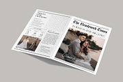 Wedding Day Newspaper Program, a Brochure Template by BrandPacks (Thumbnail 4 of 5)