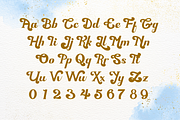 Retroverso Cursive Vintage Typeface, a Script Font by Anomali Creatype (Thumbnail 4 of 10)