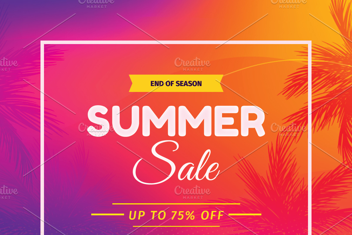 Summer Sale Offer Flyer - PSD & Word, a Flyer Template by Madhabi Studio (Photo 2 of 2)