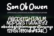 Son Of Owen, a Handwritten Font by HaKi Studio (Thumbnail 5 of 5)