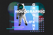 Holographic gradient life, an Object Graphic by Lina_Lisichka (Thumbnail 1 of 17)
