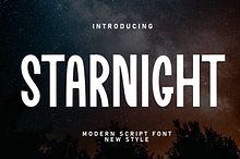 Starnight | Script Font