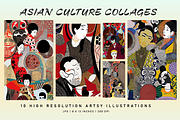 Asian Culture Collages, a Person Illustration by Digital Art Creations (Thumbnail 2 of 5)