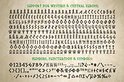 Stonehenge - runic middle earth font, a Serif Font by Comicraft Fonts (Thumbnail 4 of 4)