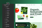 Agriculture Company Landing Page, a Landing Page Template by SLAB! Design (Thumbnail 2 of 4)
