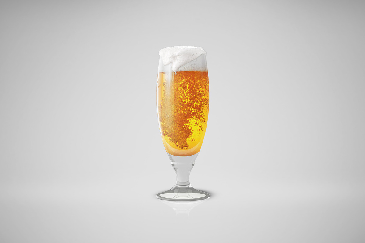 Empty Beer Glass Mockup, a Product Mockup by PSD Market (Photo 2 of 18)