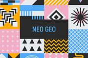 Seamless Geometric Patterns Bundle, a Pattern Graphic by Neo Geo (Thumbnail 1 of 9)