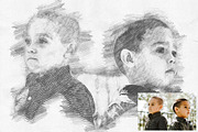 Pencil Sketch Photoshop Action preview 3
